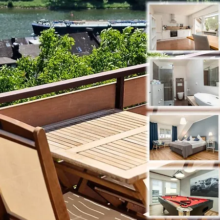 Riesling Appartement For 2 - 4 People - Billiards - Balcony With Mosel View - Parking - Wine Barrel Bar - Fully Equipped Kitchen - Netflix - Waiputv - 3 Km From Cochem Klotten Exterior photo